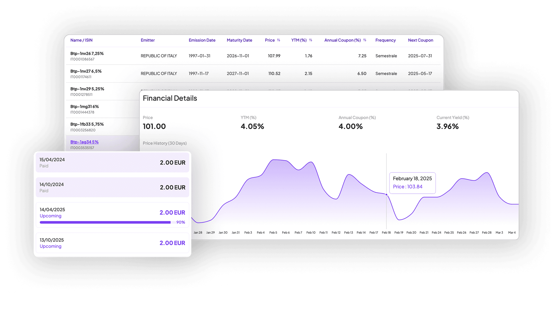Bond Screener Dashboard